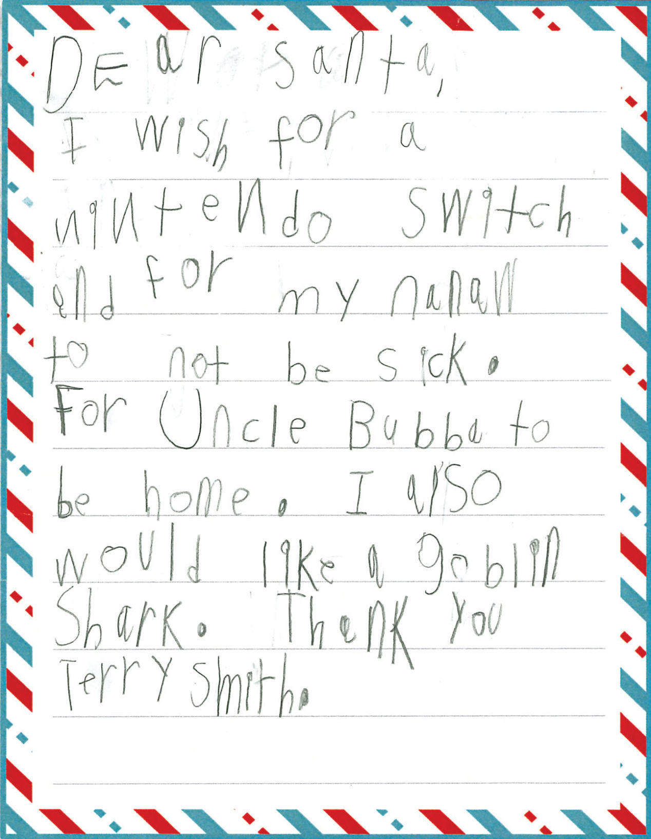 Letters to Santa